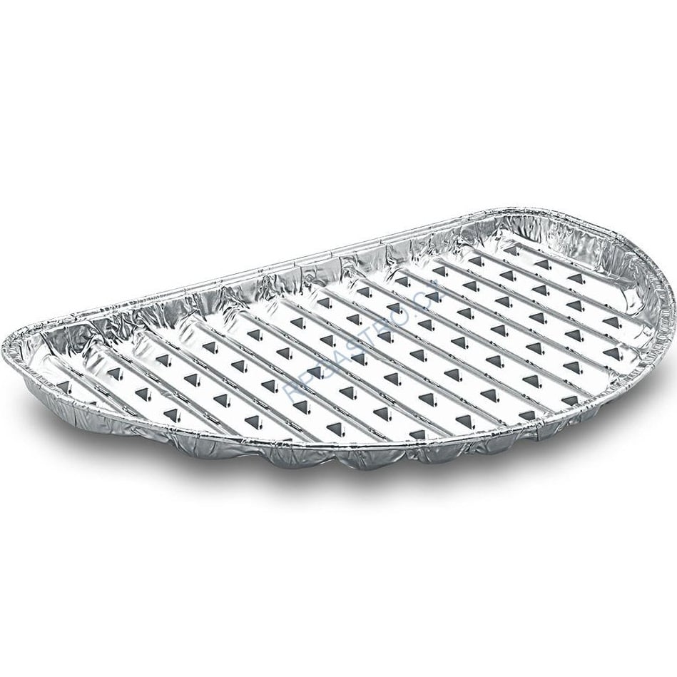 Tác na gril půlkulatý ALU 3ks (32x19cm)