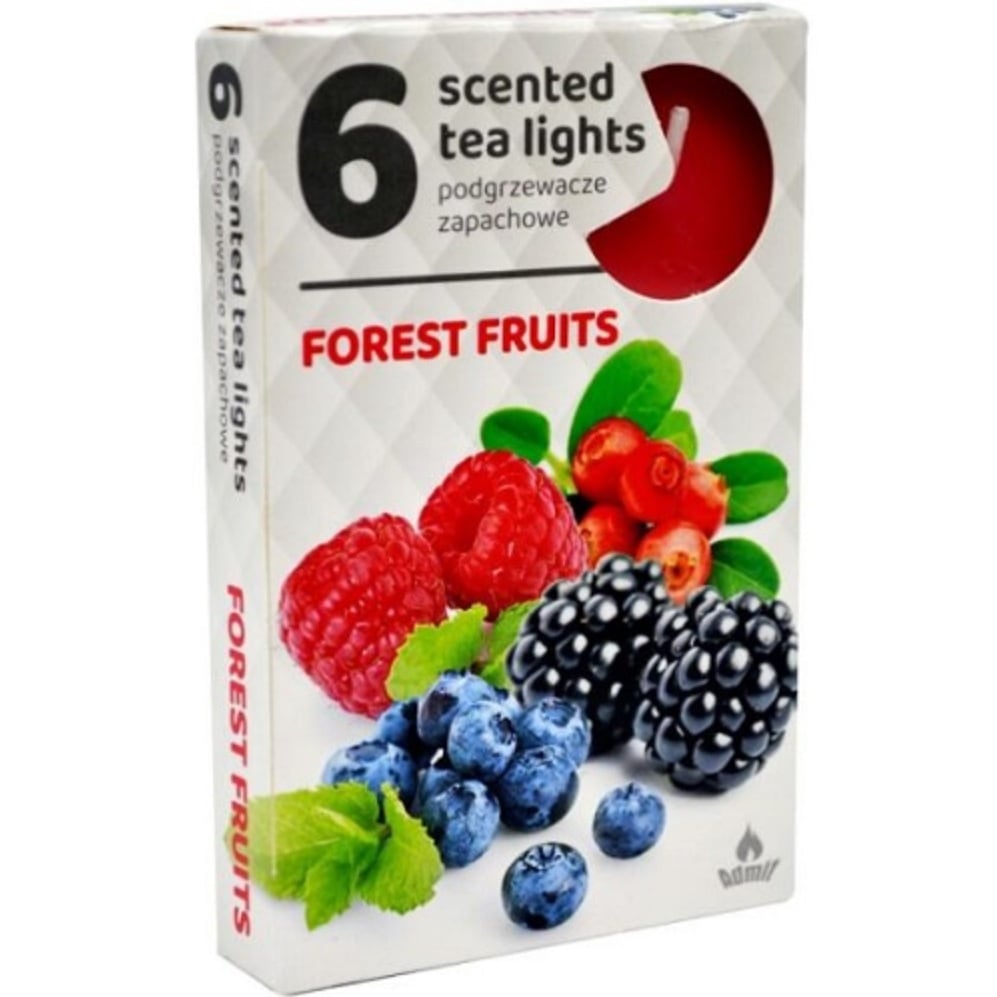 Admit Tea Lights 6ks Forest Fruits
