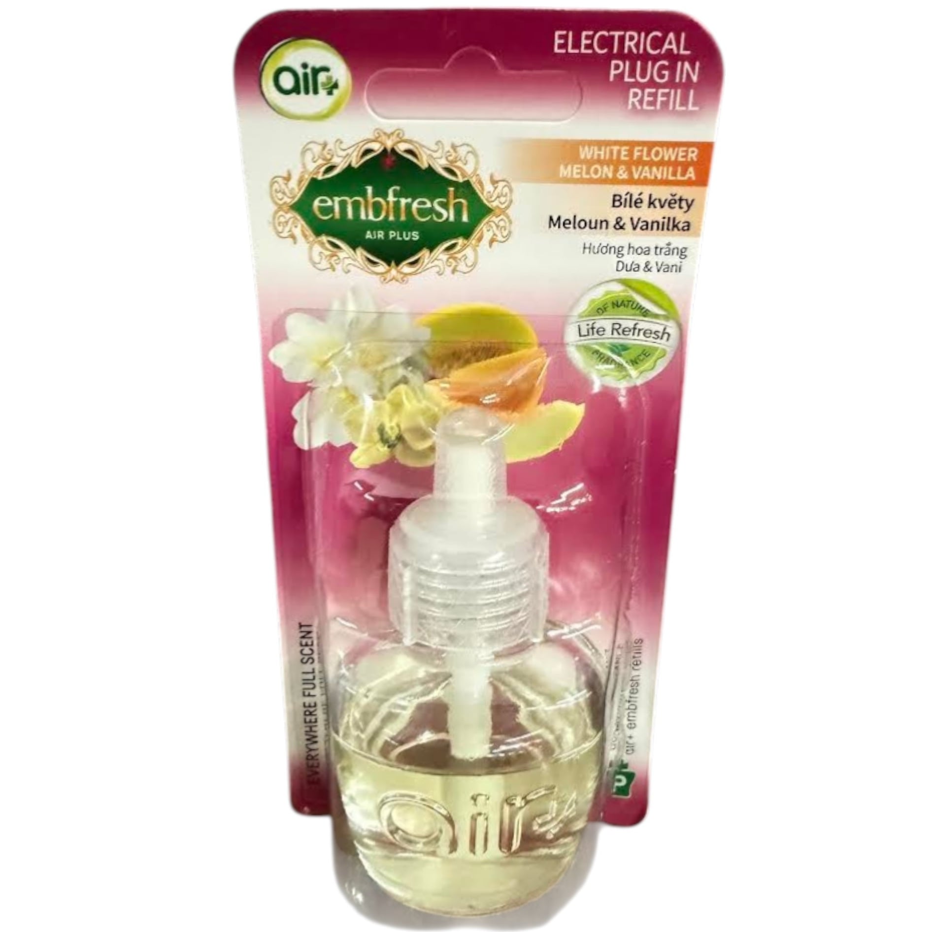 Embfresh 19ml White flowers & Melon – Vanilla