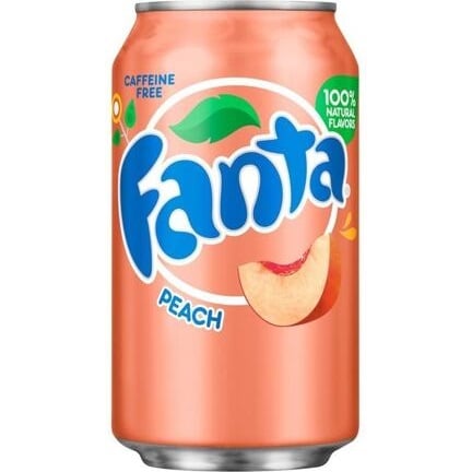 Fanta 355ml Peach