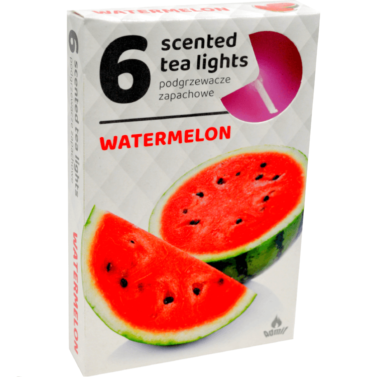 Admit Tea lights 6ks Watermelon