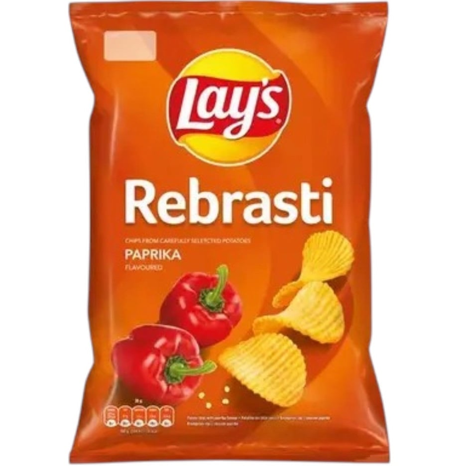 Lays 130g Rebrasti (HSD 08.11.2026)