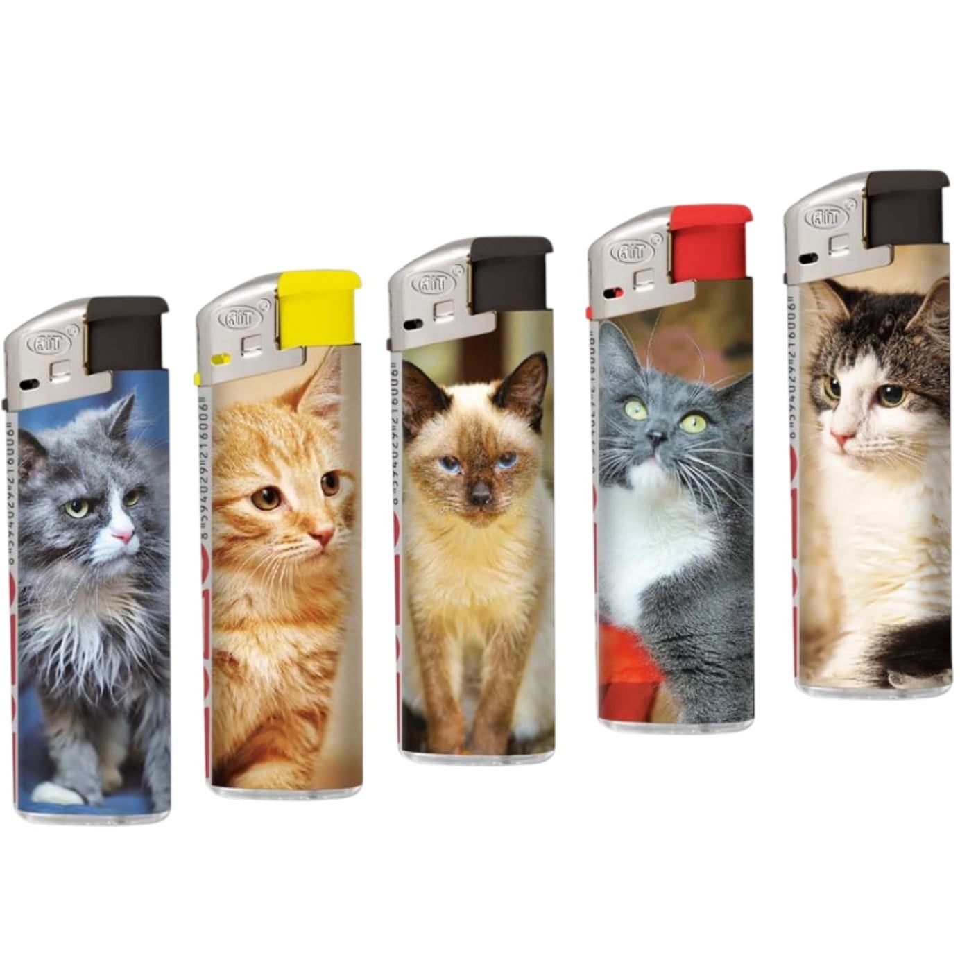 Zapalovač s motivem AIT Cats 50ks