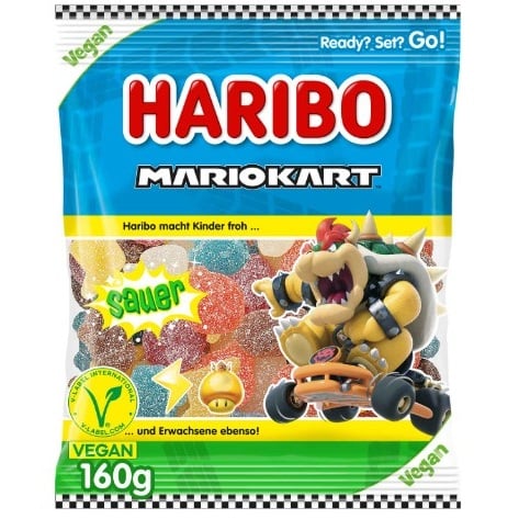 Haribo DE Mario Kart Sauer 160g