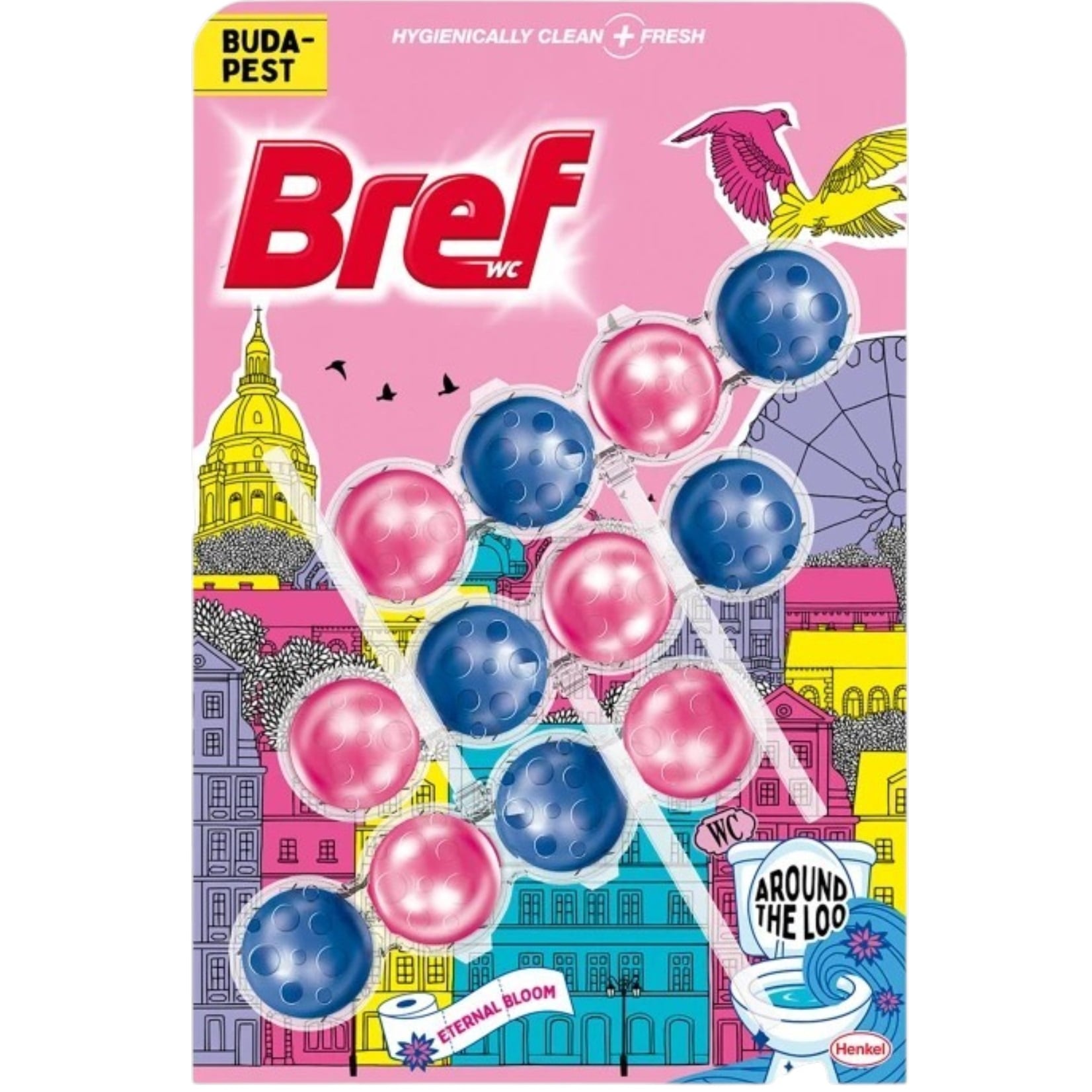 Bref Classic 3x50g Around the Loo Budapest