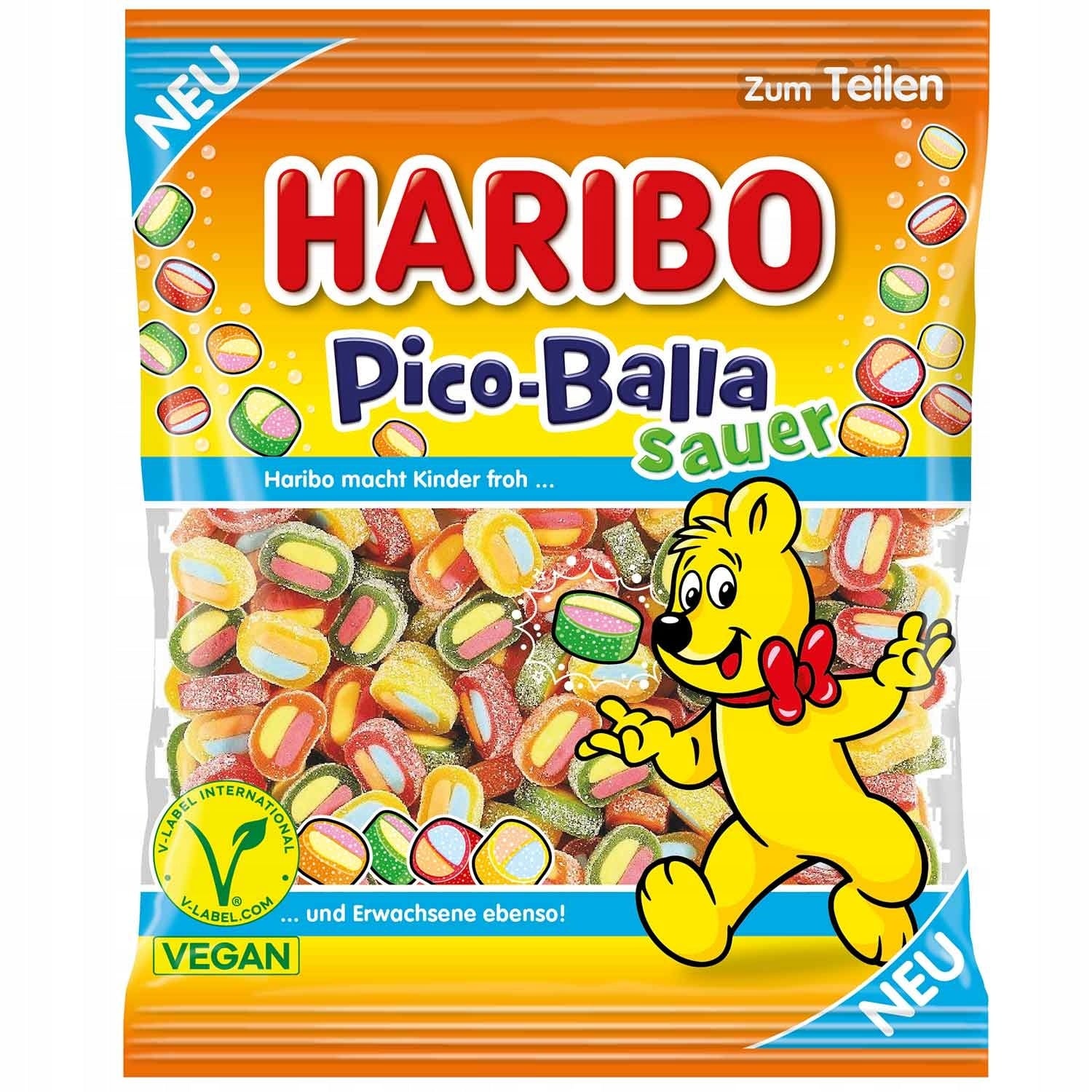 Haribo DE Pico Balla sauer 160g