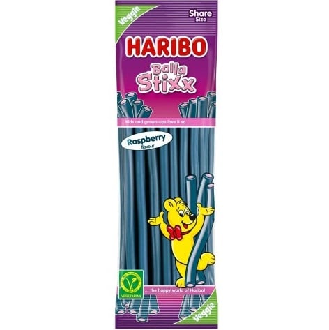 Haribo Stixx 170g Raspberry