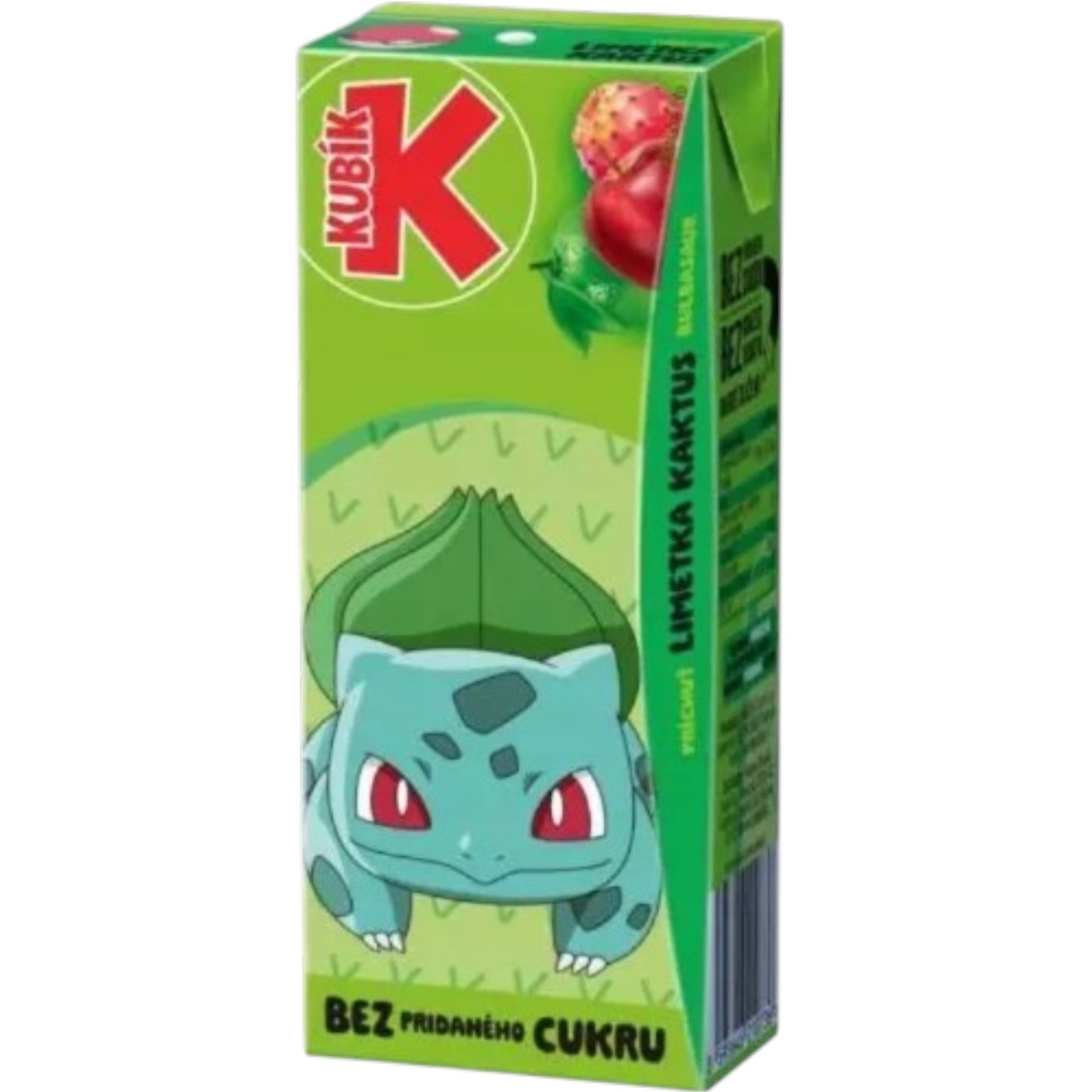 Kubík Pokémon 200ml Limetka Kaktus
