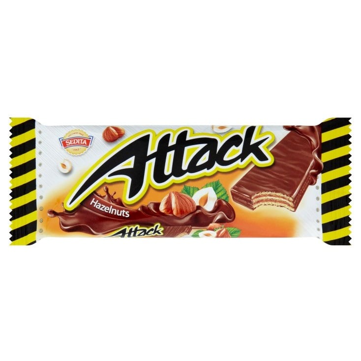 Attack Oplatka lískooříšková 30g