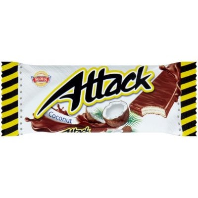 Attack Oplatka kokosová 30g