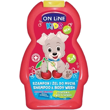 Dětský šampon ONLINE 250ml Cherry