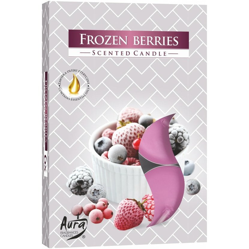 Bispol čajové svíčky 6ks Frozen Berries