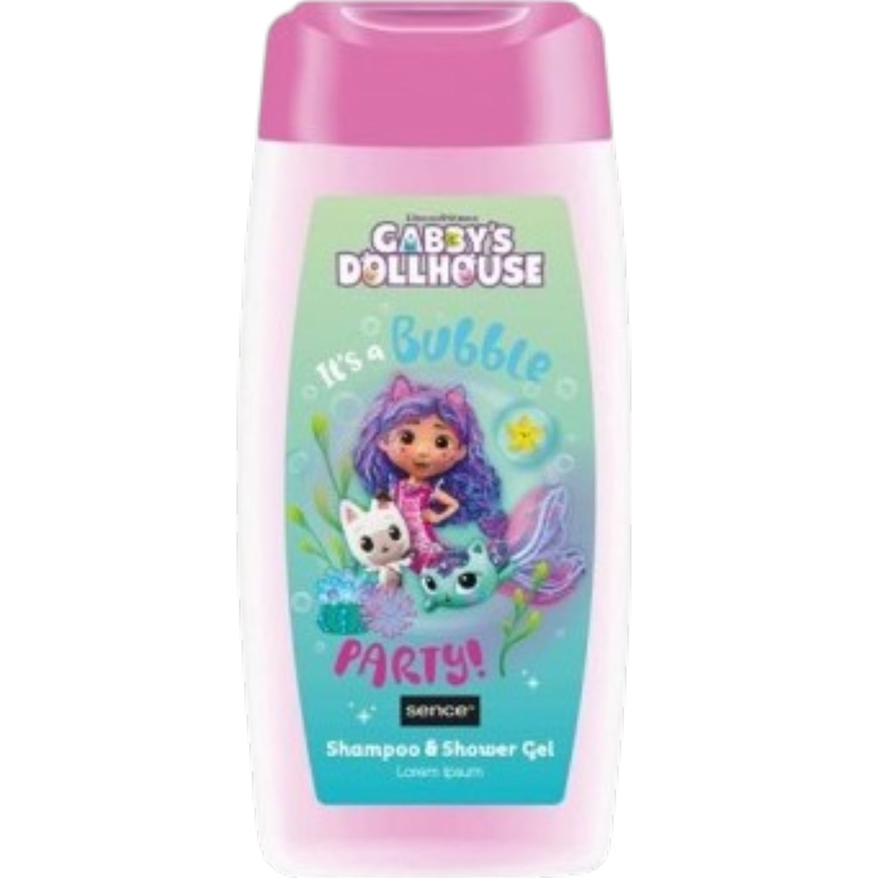 Dětský šampon DISNEY 2in1 210ml Pink Party