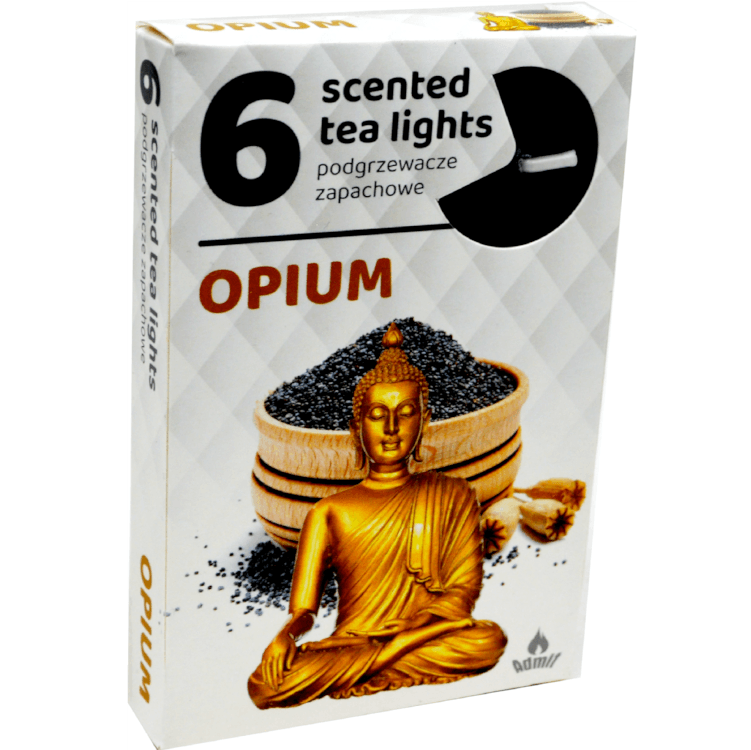 Admit Tea lights 6ks Opium