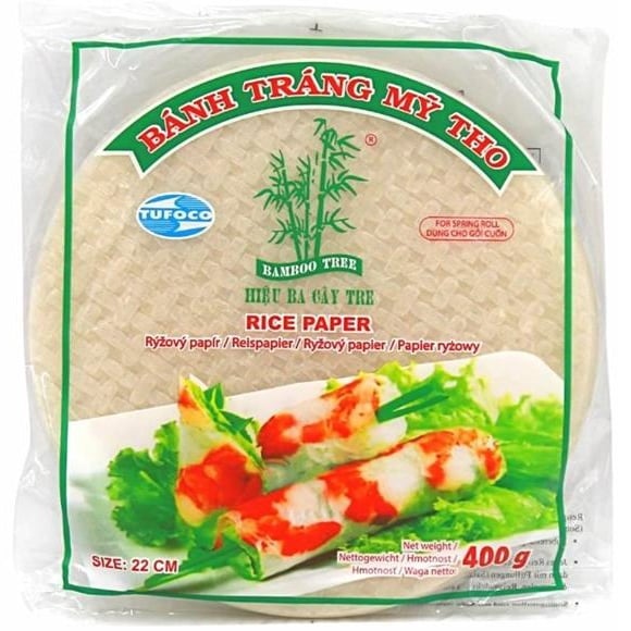 Banh trang 3 cay tre cuon song - Banh tron 400g