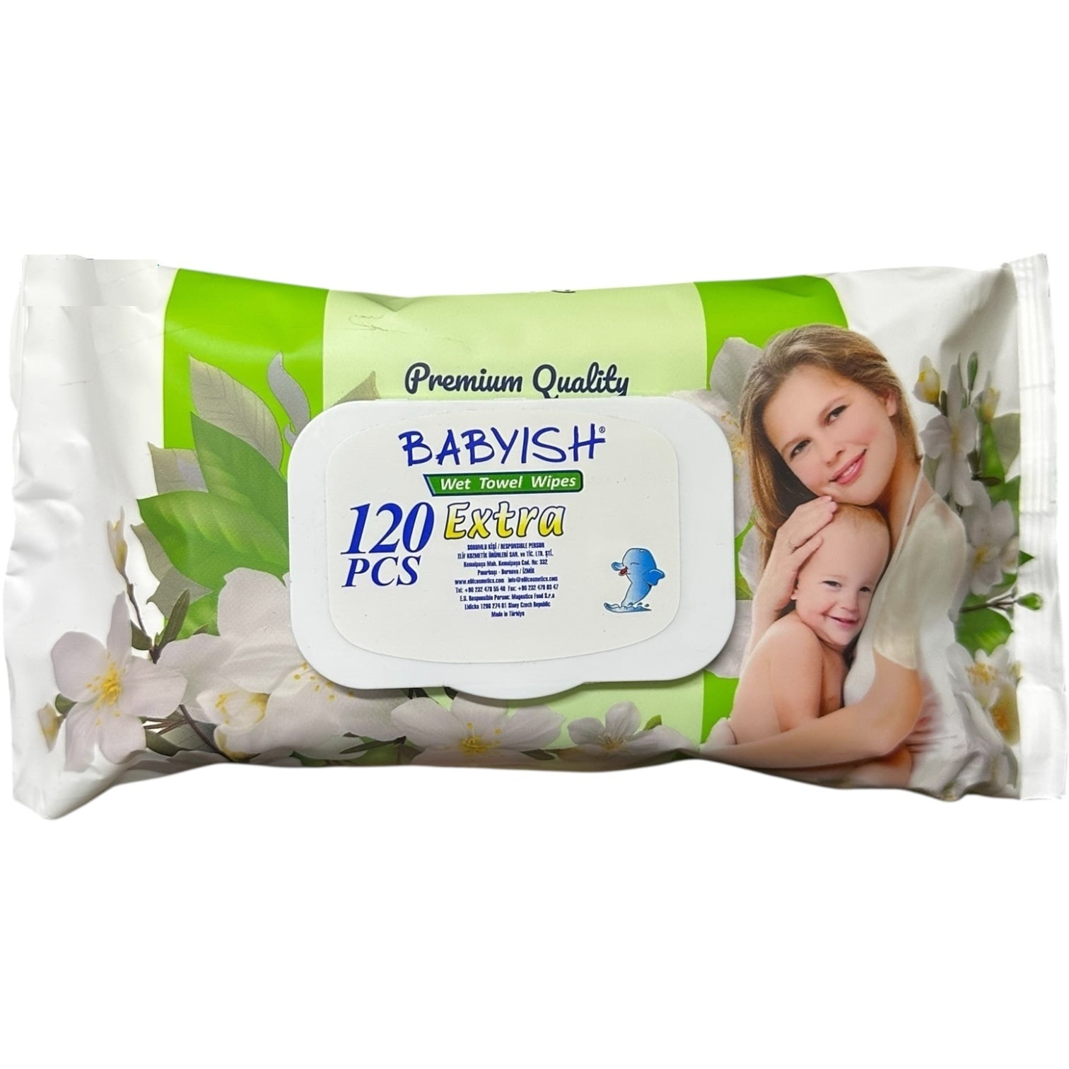 Ubrousky BABYISH 120ks Jasmine (20)