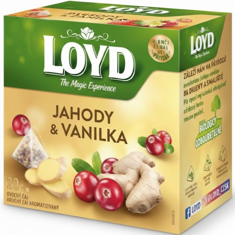 Loyd Jahody & Vanilka 40g