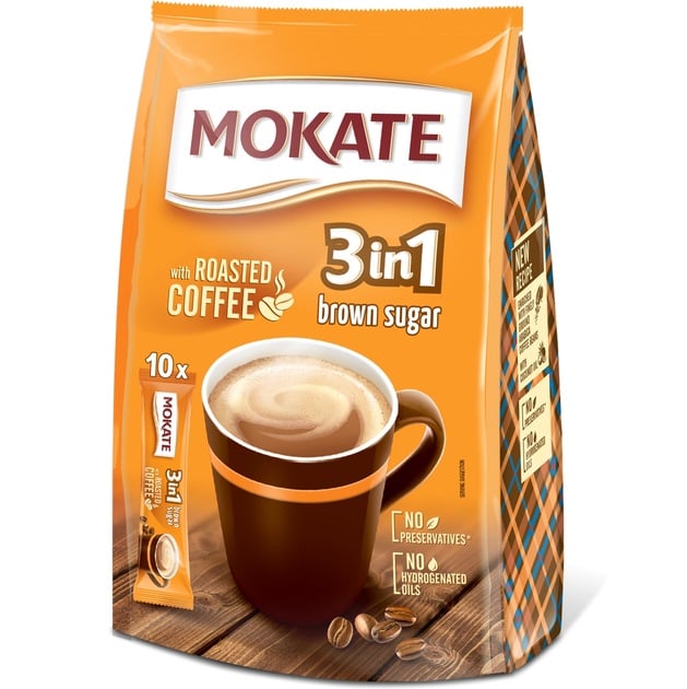 Mokate 3in1 170g Brown Sugar