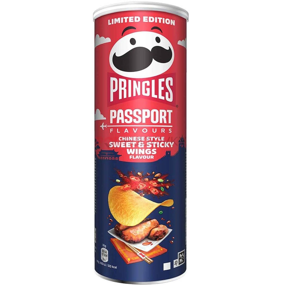 Pringles 165g Sweet & Sticky Wings