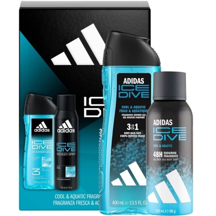 Adidas Dárková sada DEO150+SG Ice Dive