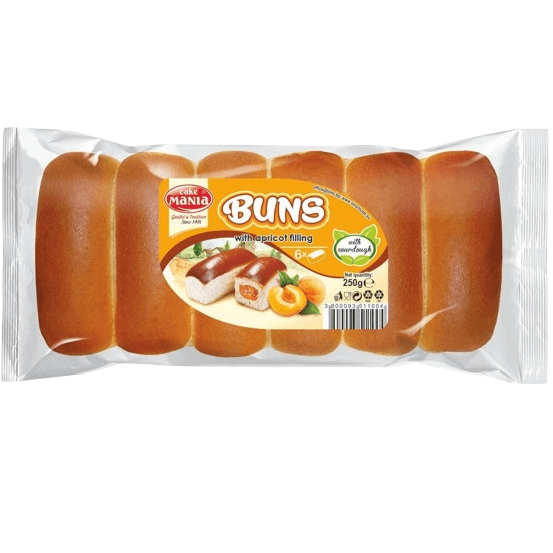 Buns buchtičky 250g Apricot Filling