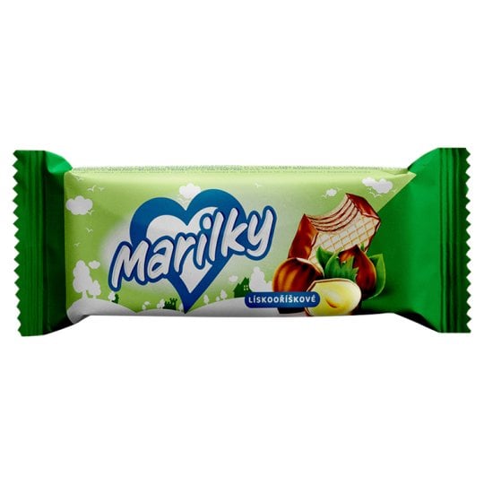 Marilky Oplatky 36g Lískooříškové