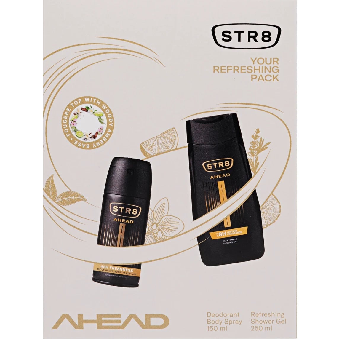 STR8 Dárková sada Deo+SG Ahead