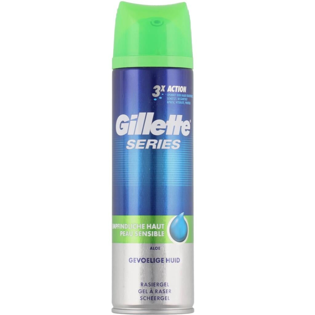 Gillette gel 200ml Empfindliche Haut Peau Sensible - Aloe