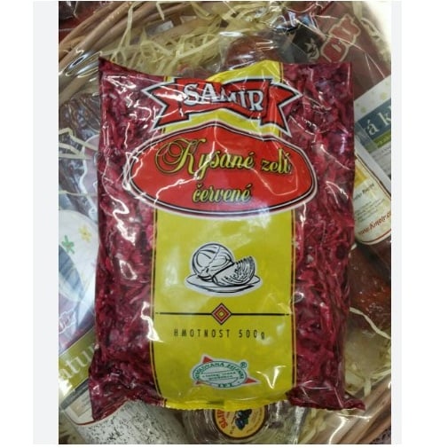 Zelí v sáčku 500g Červené