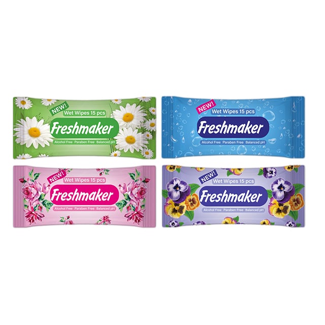 Ubrousky 15ks FRESHAIR Flowers