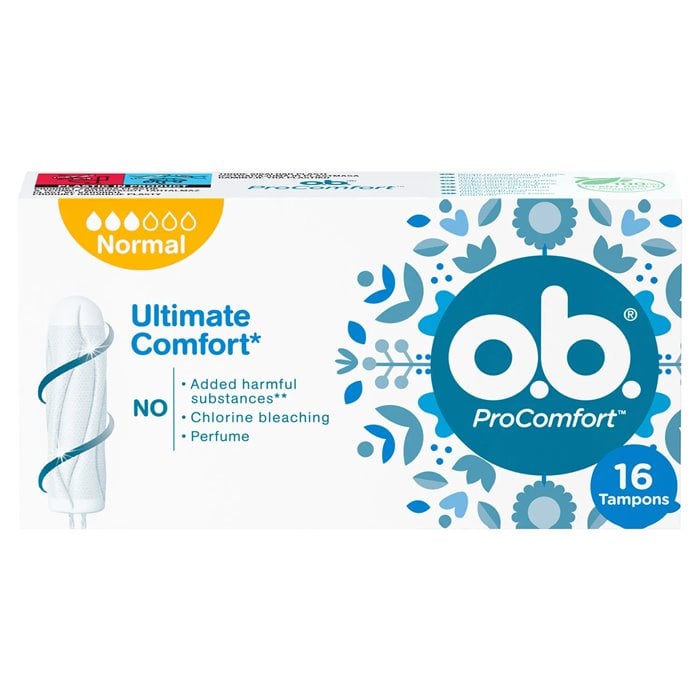Tampony OB 16ks Normal 3* Ultimate Comfort (6)