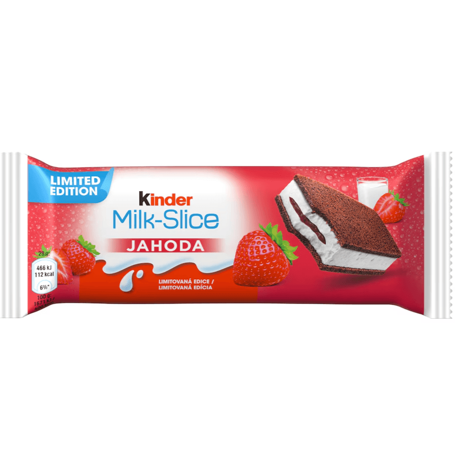 Kinder Mléčný řez 10x28g Jahoda