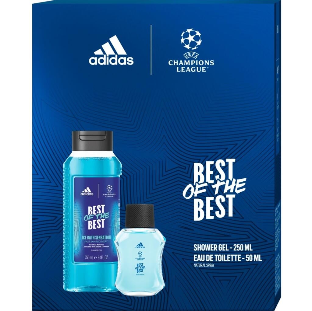 Adidas Dárková sada EDT+SG UEFA Best of the Best