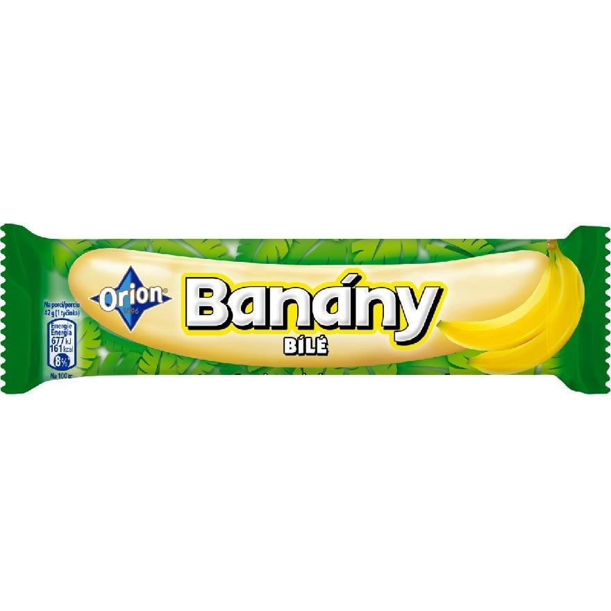 Banány ORION 42g Bílé (HSD 04/2026)