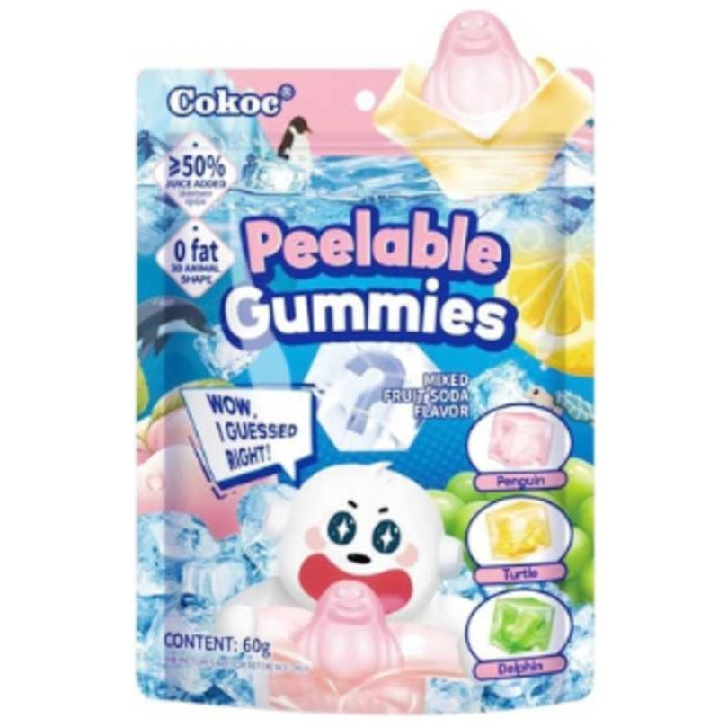 Želé Mini Gummy Mix Fruit Soda 60g