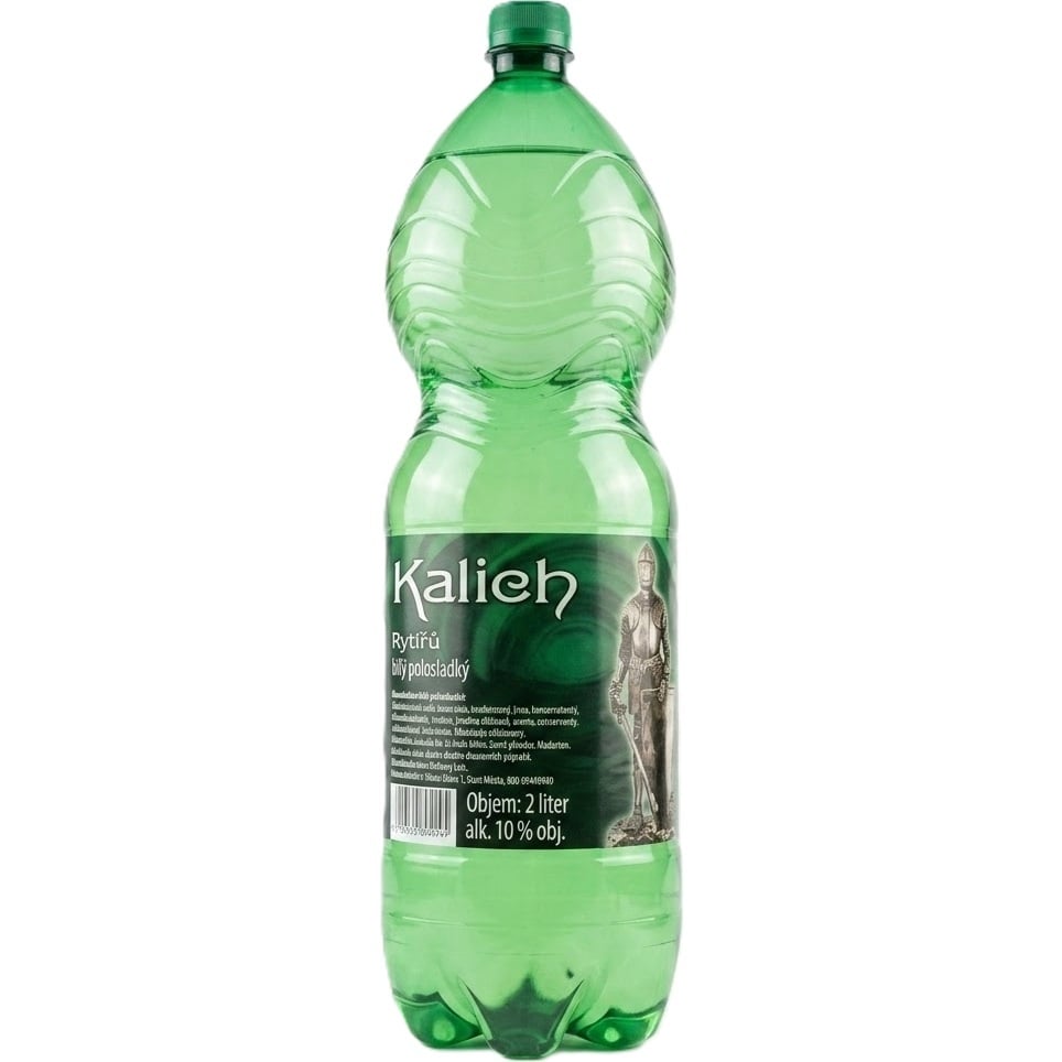 Kalich Rytířů 2L Bílé PET