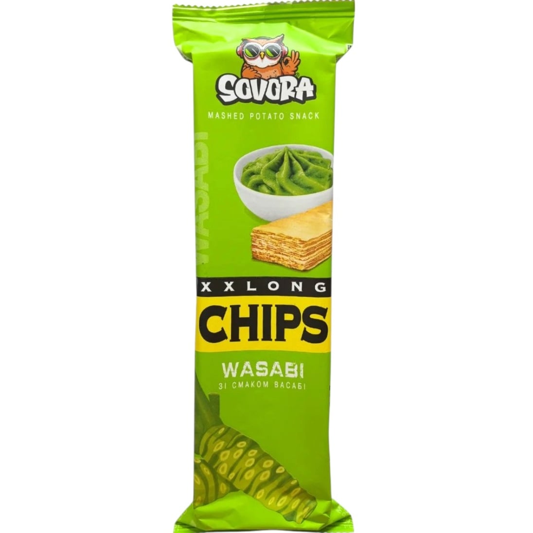 SOVORA XX Long Chips 70g Wasabi