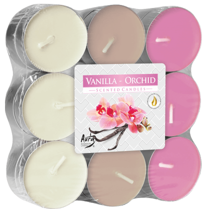 Bispol svíčka 18ks Vanilla Orchid