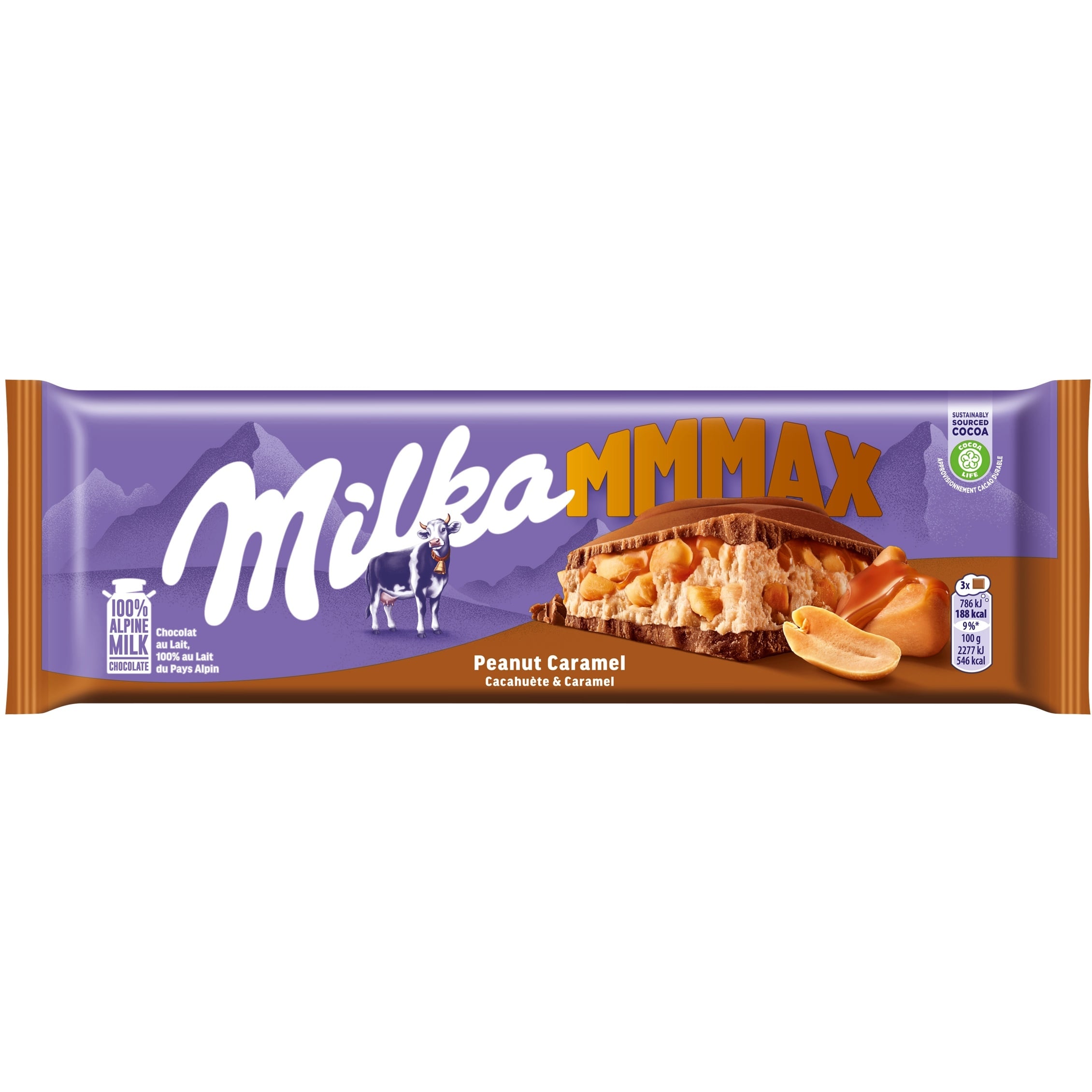 Milka Peanut Caramel 276g