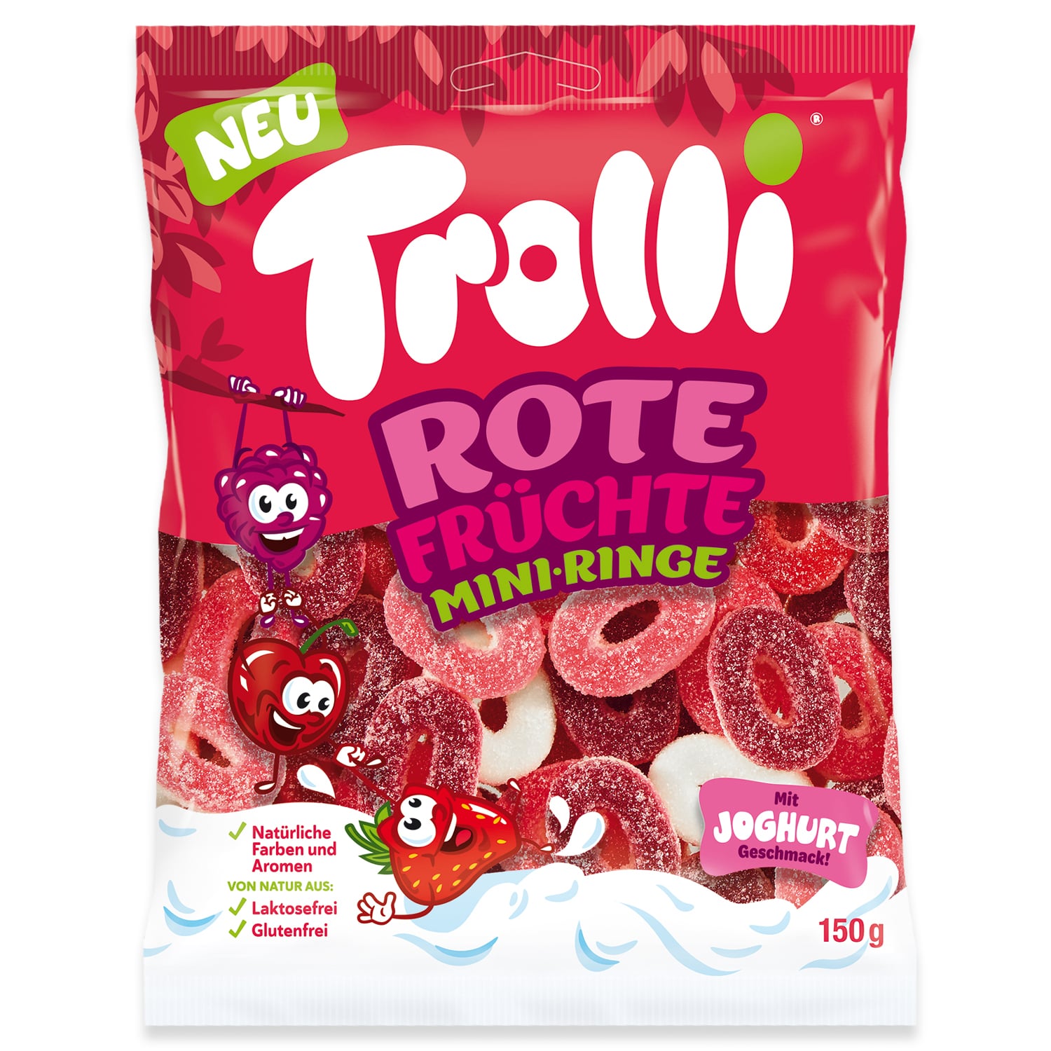 Trolli 150g Rote Fruchte