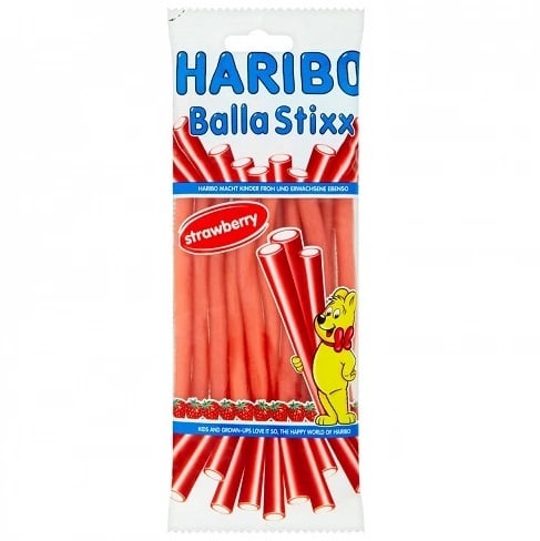Haribo Stixx 80g Strawberry