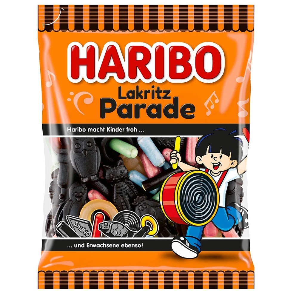 Haribo DE Lakritz Parade 175g