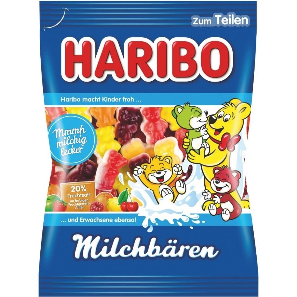 Haribo 160g Milchbaren