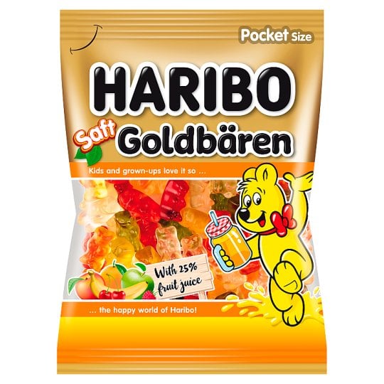 Haribo 85g Saft-Goldbären