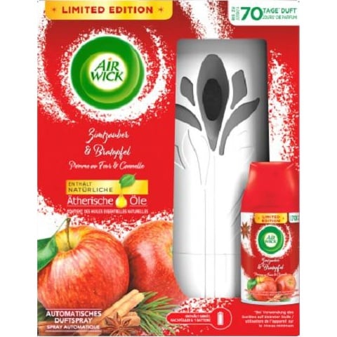 Air Wick sada 250ml Cinnamon Magic & Baked Apple