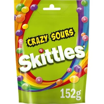 Skittles 152g Crazy Sours