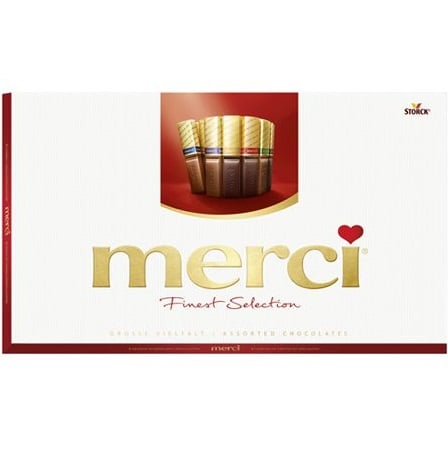 Merci 400g Červená