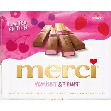 Merci 250g Yogurt Fruit