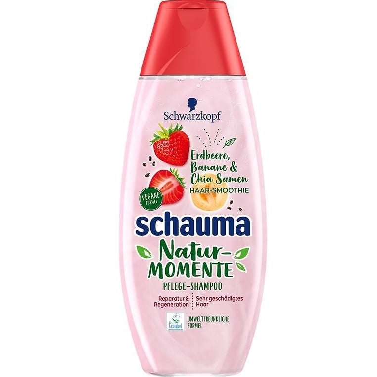 Schauma šampon 400ml F Nature Moments - Erdbeere, Banane, Chia Samen