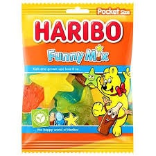 Haribo DE 75g Funny Mix